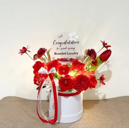 Bloom Box Akrilik Ucapan Grand Opening Kabupaten Sidoarjo