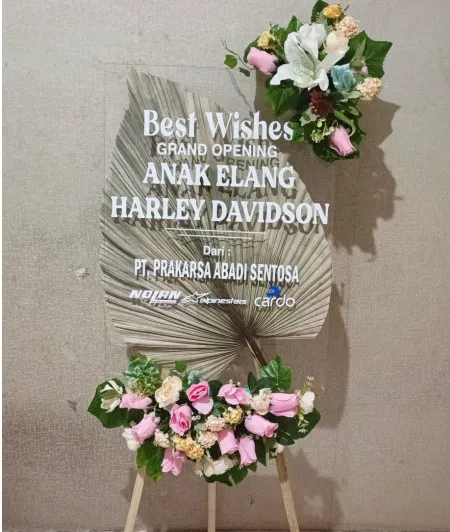 Papan Akrilik Ucapan Grand Opening Kabupaten Sidoarjo